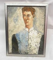 Front view of framed giclée print