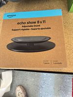 Front view of boxed Amazon Echo Show 8 & 11 adjustable stand