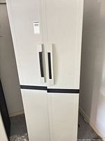 Full front view of cabinet closed