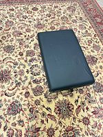 Table top surface laid flat showing padding condition