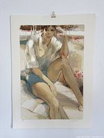 Full view of lithograph showing complete image and margins