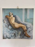 Full view of lithograph showing artwork and margins