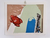 Full view of lithograph on paper