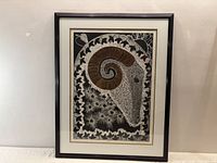 Full view of framed print