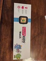 Retail box top showing SyncUP KIDS branding and graphics