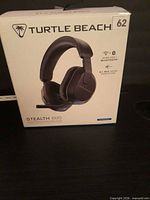 Front of Turtle Beach headset retail box