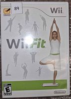 Front cover of Wii Fit game case