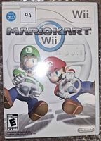 Front cover of Wii Mario Kart case