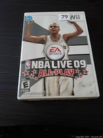 Front of Wii NBA Live 09 All-Play case