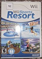 Front cover of Wii Sports Resort game case