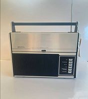 Front view of Bristal receiver with antenna extended