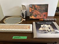 All five items arranged on table for overview