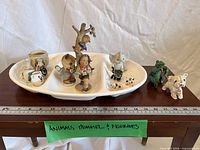 group shot of all 11 items on divided platter