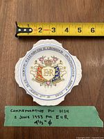 Front view showing full design and ruler for scale