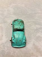 Top view showing overall shape, paint wear and color