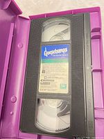 Goosebumps: The Haunted Mask II VHS cassette inside purple clamshell case