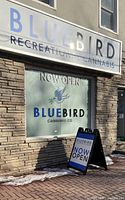 BlueBird Cannabis storefront signage