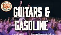 Festival logo with text Guitars & Gasoline