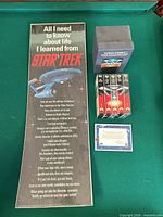 Full lot showing poster, slipcase, five tapes, certificate