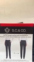 Package insert showing S.C.&CO. branding, style description, model information