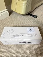 Boxed SteriShoe ultraviolet shoe sanitizer