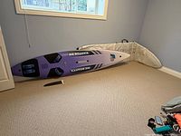 Board, fin, bag overview