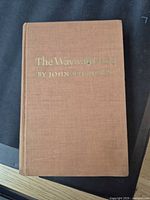 Front cover showing cloth binding and gilt title