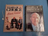 Front covers of both books