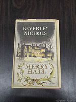 Front cover of dust jacket and book