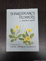 Front cover showing title, author, illustrator, and flower illustration
