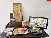 Entire lot overview on tabletop