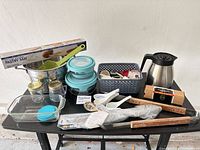 Full lot displayed on table showing all items