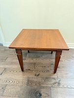 Side table top view showing overall design