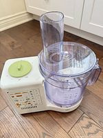 Overall food processor assembled