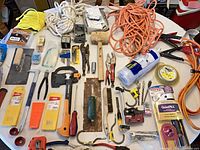 overview of entire lot on table