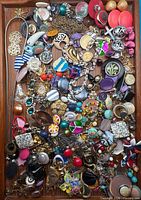 overview of entire jewelry assortment on tray