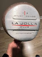 Club head showing La Jolla branding and 1/3 driver combo text