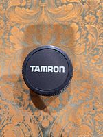 Front cap with Tamron logo