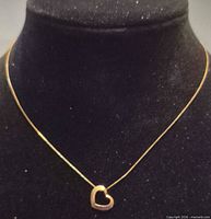 Necklace on display bust showing overall appearance