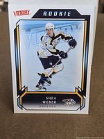 Front of Shea Weber rookie card