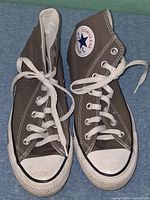 Full view of both sneakers side by side