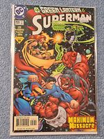 Front cover of Green Lantern & Superman #159 in bag