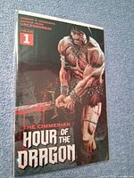 Front cover of Hour of the Dragon Issue #1 in bag