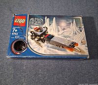 Front view of LEGO 4743 Alpha Team Ice Blade box