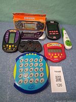 Overview of all eight handheld devices and controller
