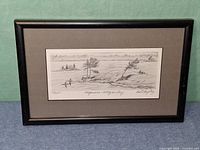 Framed Paul Harpley print full view