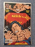 Front view of bagged comic showing full cover art