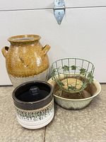 Front view of all four pieces