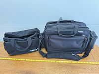 Both bags side by side showing overall size and features