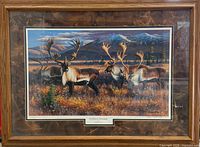 Full framed artwork view